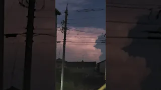 雲の中の雷激しいぜ