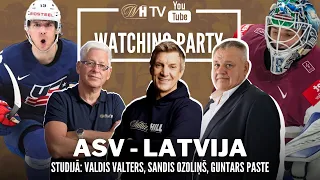 🔴ASV - LATVIJA | BRONZAS MAČS | Watching Party ar Guntaru Pasti, Sandi Ozoliņu un Valdi Valteru