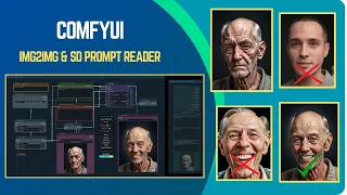 ComfyUI - IMG2IMG and SD Prompt Reader