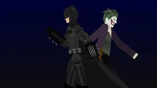 The Batman animation part 2, Batman vs The Joker in stick nodes | Royal Jaguar action.