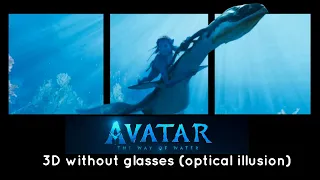 avatar 3D without glasses (optical illusion)