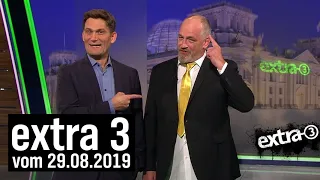 Extra 3 vom 29.08.2019 im Ersten | extra 3 | NDR