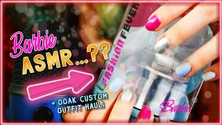 Fashion Fever ASMR? Etsy CUSTOM Doll Clothes & OOAK Barbie Repaint Haul! Whispers, Tapping, Crinkles