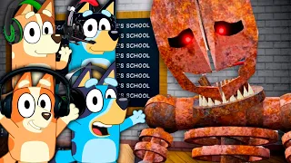 Bluey & Bingo Escape MR. NIGHTMARE SCHOOL!