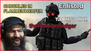 Reaction "[CHUCKLES IN FLAMMENWERFER] - Enlisted" by therussianbadger