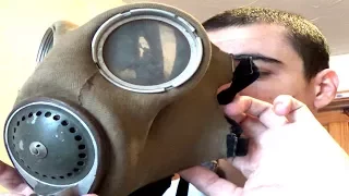 British WW2 Military Gas Masks