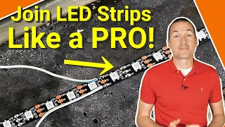 The BEST way to join LED strips with no gaps or seams + make waterproof power injection connections.