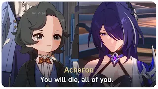 Acheron Threatens the Dreammaster of Penacony (Cutscene) | Honkai Star Rail 2.2