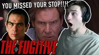 THE FUGITIVE (1993) was so STRESSFUL!!!! - Movie Reaction - FIRST TIME WATCHING