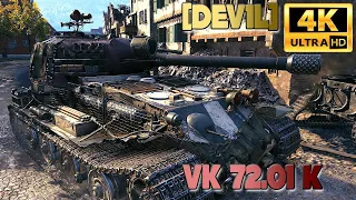 VK 72.01 K: When HEAT is more enemy than friend - World of Tanks
