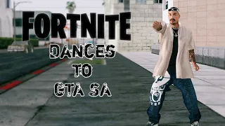 Fortnite Dances to Gta San Andreas by Arturo Casasnovas