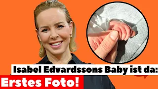 😱😍🤩"Das Baby ist da! "Let's Dance"-Star Isabel Edvardsson teilt das erste Foto"