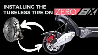 A Compact ZERO 10X?? ZERO 8X Tubeless Tire and Motor Installation