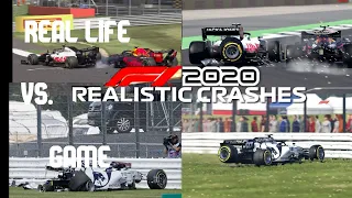 F1 2020 Game | Biggest Crashes So Far...