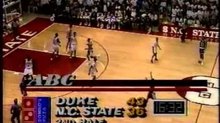 02/16/1992:  #1 Duke Blue Devils at NC State Wolfpack