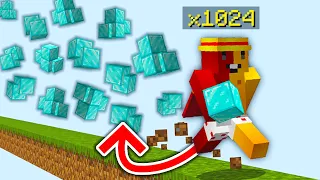 minecraft mas seu INVENTÁRIO MULTIPLICA ao andar