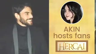 Hercai ❖ Akin hosts fans on set! ❖ Akin Akinozu ❖ English ❖ 2020