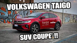 NUOVA VOLKSWAGEN TAIGO ! SUV COUPE' COMPATTO !