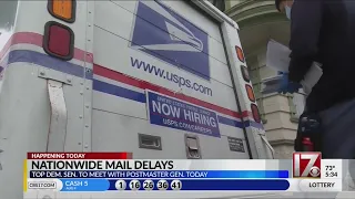 Nationwide mail delays