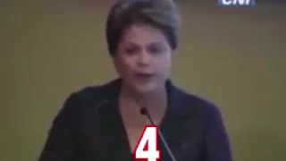 Pérolas da Dilma 13-4=7??????