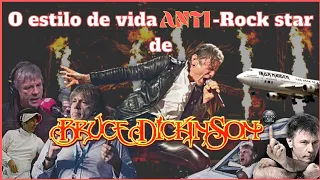 O que faz BRUCE DICKINSON pra ter tantas PROFISSÕES e ainda conseguir cantar no IRON MAIDEN???