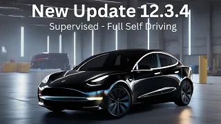 Supervised - Full Self Driving Las Vegas - Navigate to Ups Store | New Update 12.3.4 - Tesla Model 3