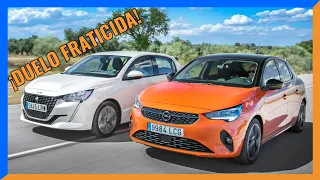Opel Corsa vs Peugeot 208 ** Pelea de hermanos