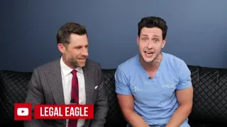 which education is harder  LAW SCHOOL OR MED SCHOOL feat. legal eagle