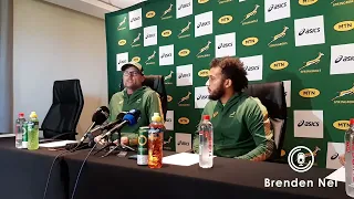 SPRINGBOKS:  Jacques Nienaber on Jaden Hendrikse's selection for 3rd test vs Wales