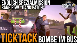 Autobahn Polizei Simulator 3 #23 Let's Play: ENDLICH Spezialmission Rang 25! TICKTACK Bombe im Bus!