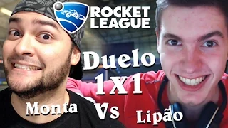 Rocket League 1x1 Duelo de Youtubers #5 - Lipão, o Malandrão