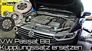 VW Passat B8 | TDI | Getriebe ausbauen | Kupplung + Schwungrad ersetzen | Drehmomentwerte | Clutch