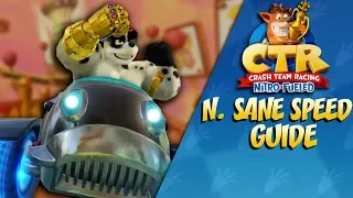 Crash Team Racing Nitro Fueled: How to go N. SANE Speeds!! [GUIDE]