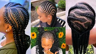 💯🔥2024 Latest Black Protective Hairstyles For Black Hair | Easy Vacation Hairstyle Ideas ♥️