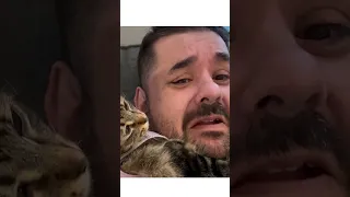 Cat Smacks Dad for Trying to Talk