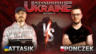 Heroes 3 Charity [StandWithUkraine-4] Attasik vs. Ponczek (Duel bo3) UA-cast Twar & NeoHomka /Part 1