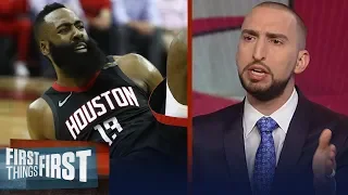 Nick Wright on James Harden's defeat in Houston's Game-7 loss to Warriors | NBA | FIRST THINGS FIRST