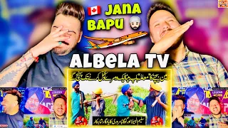 Albela Tv A great battle between father and son Saleem Albela and Goga Pasroori Funny @reacthub