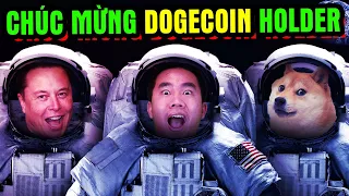 CHÚC MỪNG DOGECOIN HOLDERS TO THE MOON | Dự đoán tương lai Dogecoin | Đầu tư cổ phiếu Mỹ, Crypto