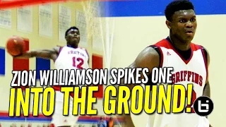 Zion Williamson 1 Hand Cockback & Spikes One into the Ground! 32 Pt Raw Highlight Performance!