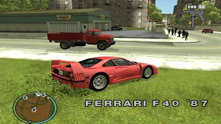 GTA SA Liberty City BETA 10 Deliuks plius Russian Cars