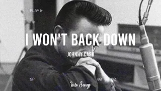 Johnny Cash - I Won't Back Down (Traducido al Español)