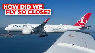 Mid Air Encounter with Turkish Airlines Plane - How Did We Fly So Close?