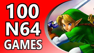 Top 100 N64 Games (Alphabetical Order)