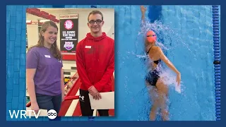 Two Brownsburg swimmers chosen as basket carriers for Olympic swim trials