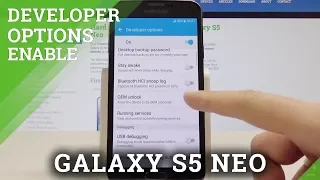 How to Find Developer Options in SAMSUNG Galaxy S5 Neo