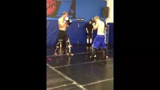 UFCs Donald cowboy Cerrone knocks out sparring partner