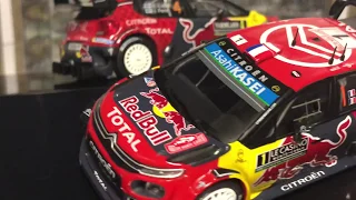 TRAX New Releases IXO 1/43 Citroen C3 WRC Models of Sebastien Ogier and Esapekka Lappi