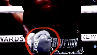 CRAWFORD CHEATED! GLOVE HAD LESS PADDING 100% PROOF PT3