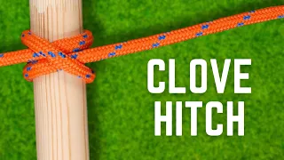 Clove Hitch Knot - Two Ways How to Tie It